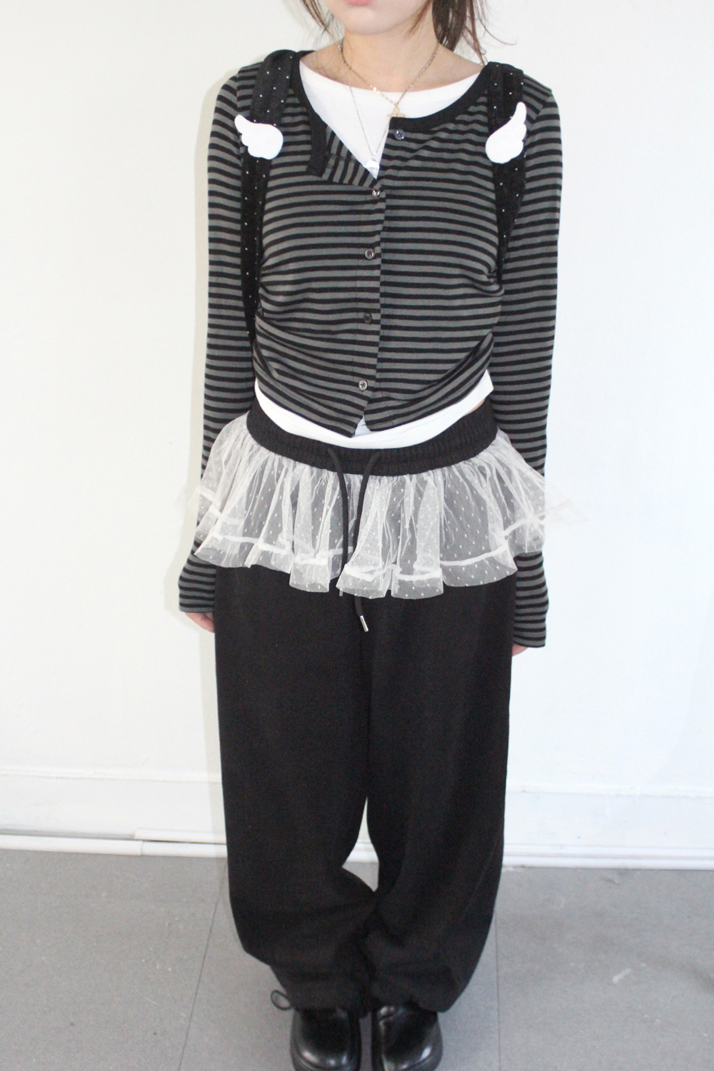 lovely peplum sweatpants (3color) 상세 이미지 10