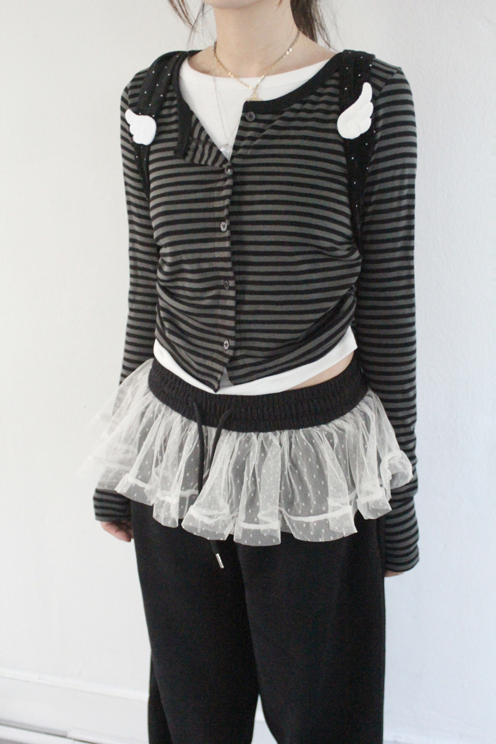 lovely peplum sweatpants (3color) 상세 이미지 2