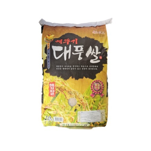 Pohang Daepung Rice 10kg_Packing Date 2023. 11. 28 [8809595171018]