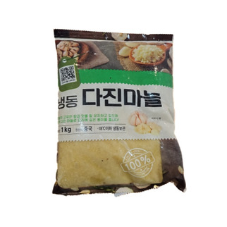 Frozen Minced Garlic (China) 1kg_exp date 2025. 03. 15 [8809543312890]