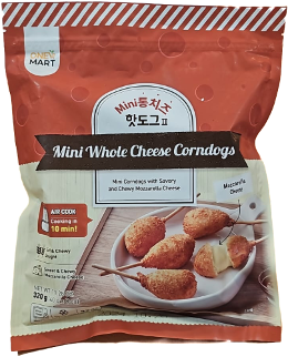 Mini Whole Cheese Corn Dog 320gm_exp date 2024. 10. 28 [8807301598029]
