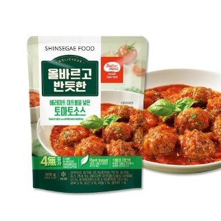 Better Meat Tomato sauce with meatballs 500gm_exp date 2024. 10. 15 [8809901603455]