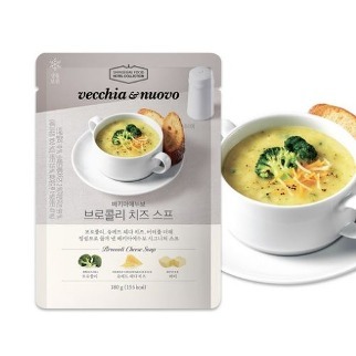 Vecchia Enuvo Broccoli Cheese Soup 180gm_exp date 2025. 02. 21 [8809901602618]