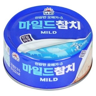 Sajo Canned Tuna Mild 150gm_exp date 2028. 09. 14 [8801075011685]