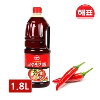 Haepyo Pepper Flavored Oil 1800ml_exp date 2025. 07. 18 [8801039203934]
