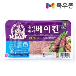 Mokuchon Jubu 9dan bacon 200gm_exp date 2025. 02. 21 [8803712120118]