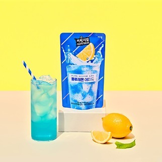 카페 리얼 블루 레몬 에이드 230 ml_유통기한 2025. 09. 18 [8808024025045]