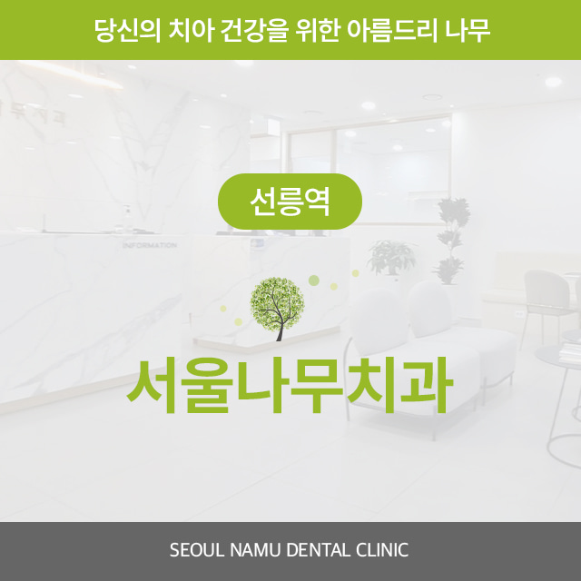 [선릉역] 서울나무치과