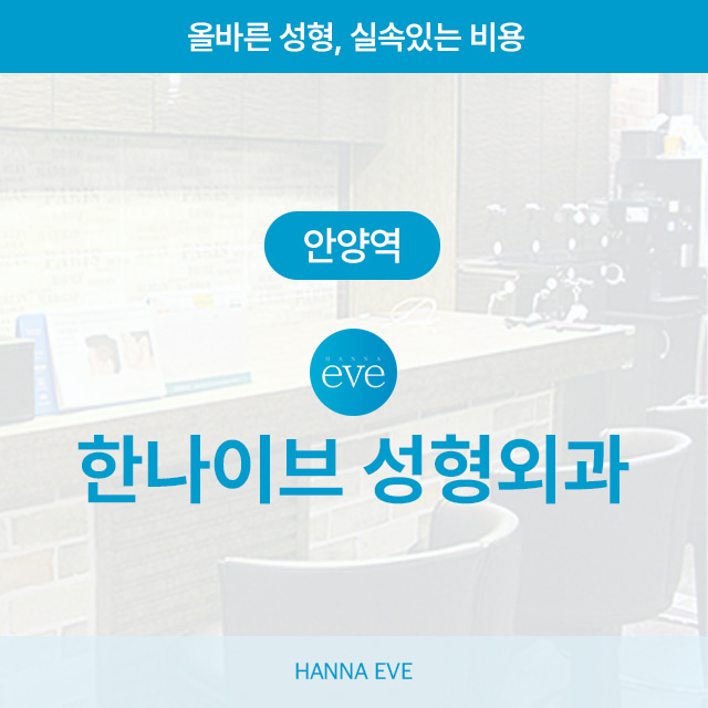 [안양역] 한나이브 성형외과