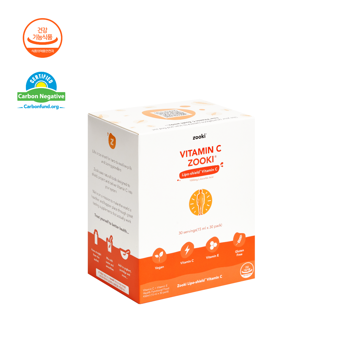 유어주키 리포조말 비타민C 1000mg 30 pack (한국 공식 수입원)