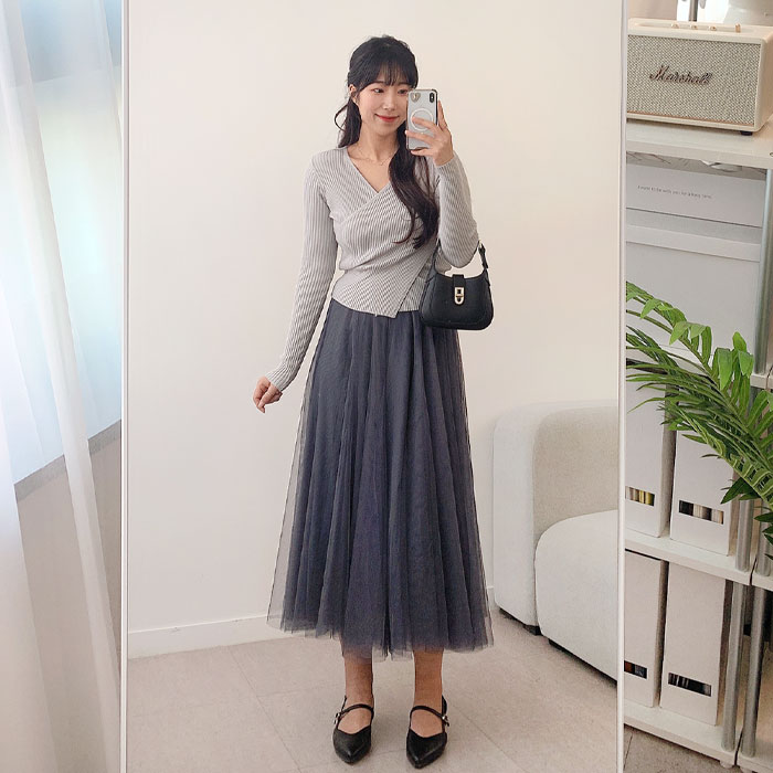 【Oliwa×Yumin ha】Angel Pleated Skirt Angel Pleated Skirt – Yumin Ha