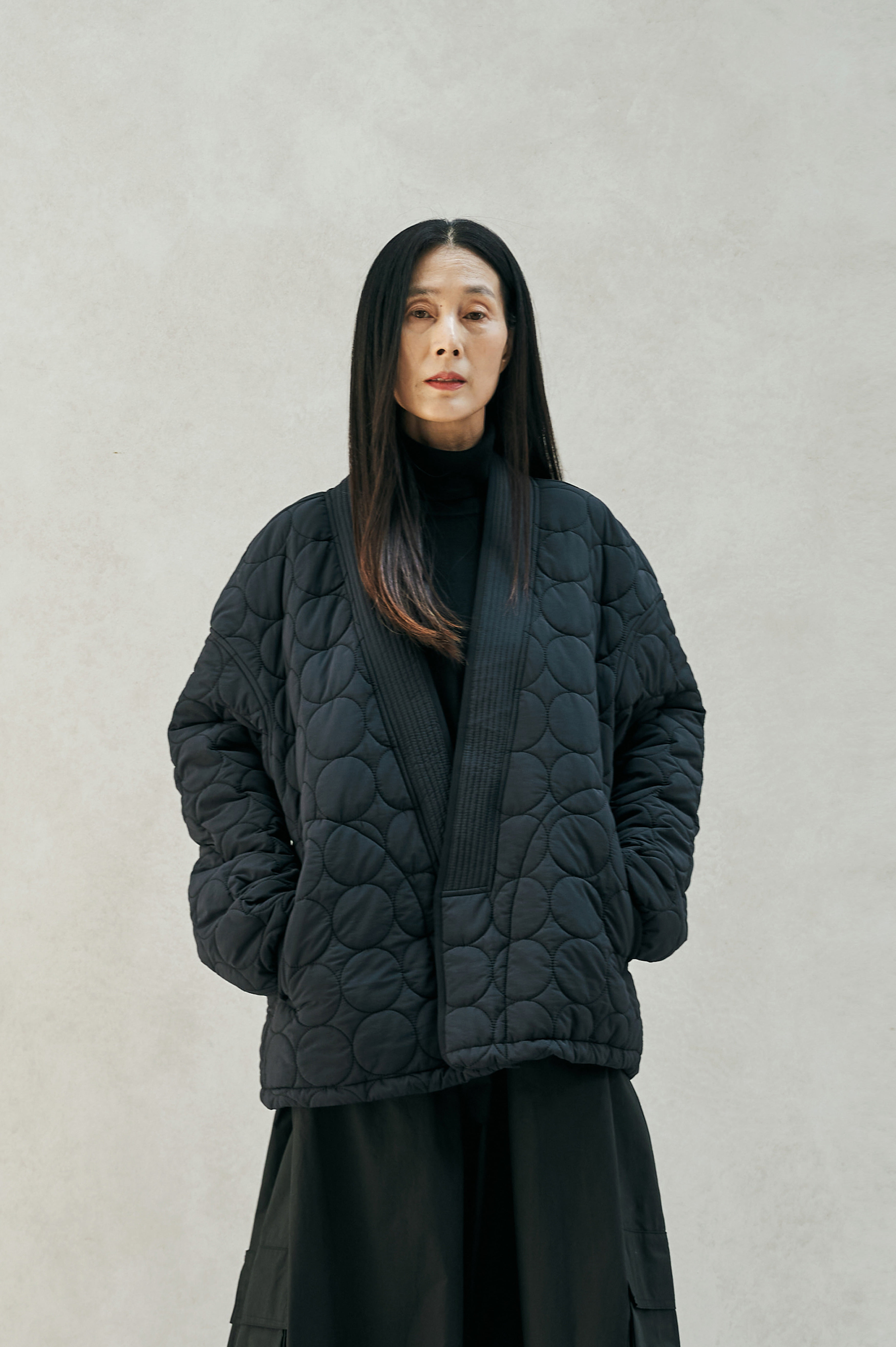 (ACT01) ENSO QUILTED CARDIGAN JACKET
