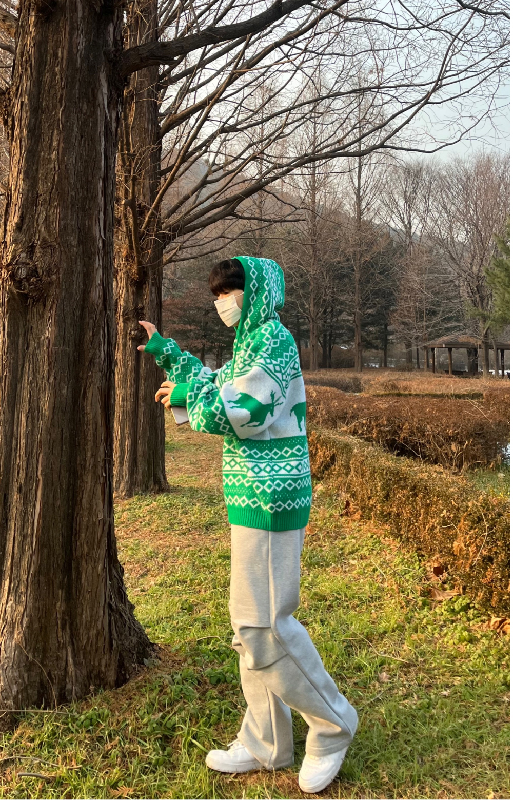 재킷 모델 착용 이미지-S47L73