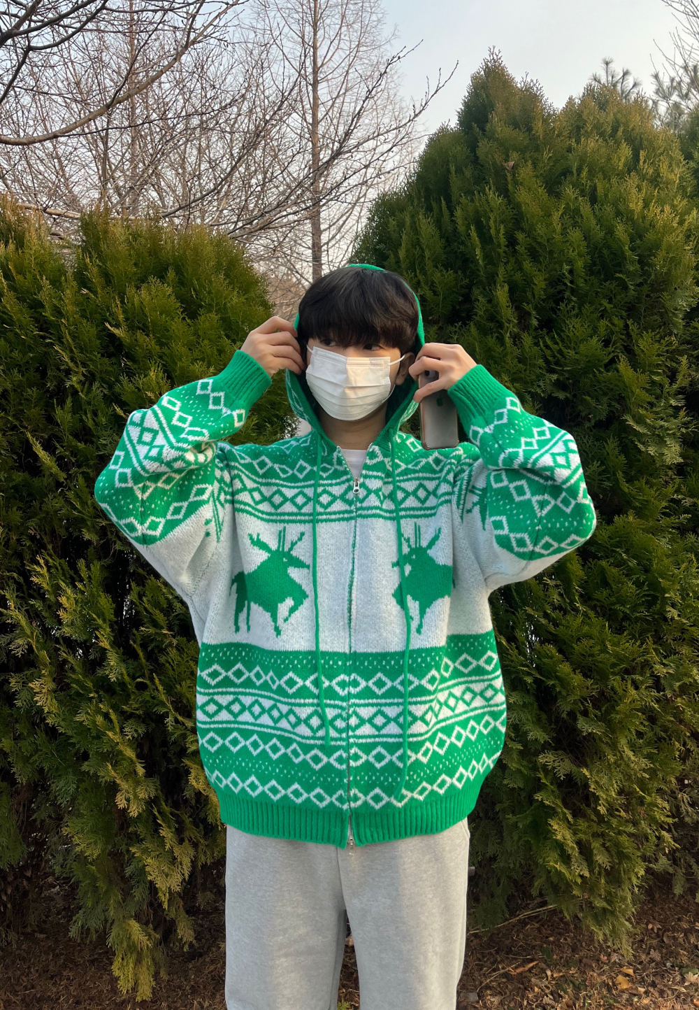 재킷 모델 착용 이미지-S26L29