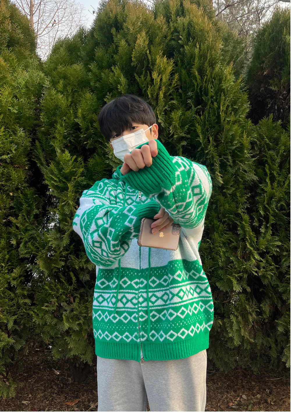 재킷 모델 착용 이미지-S47L70