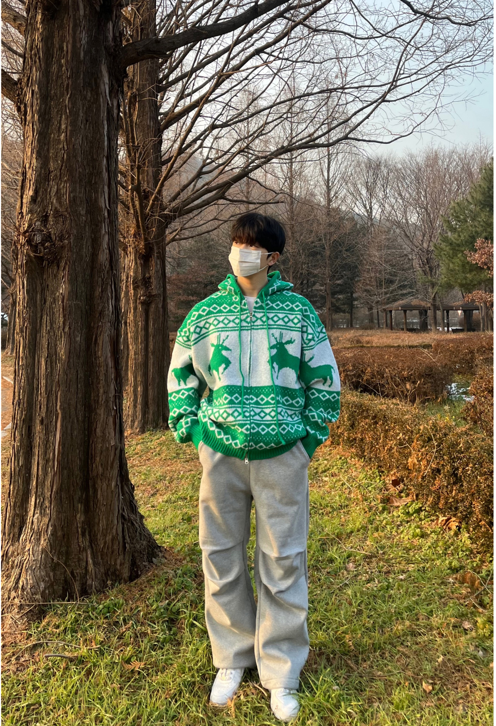 재킷 모델 착용 이미지-S47L74