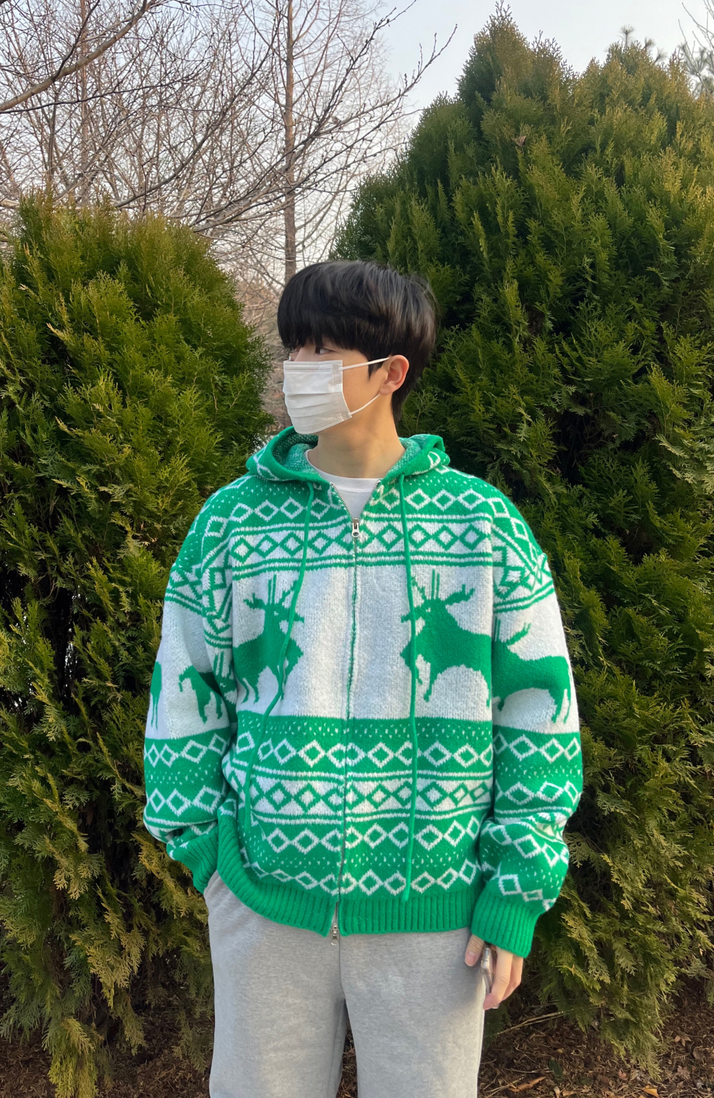 재킷 모델 착용 이미지-S51L75