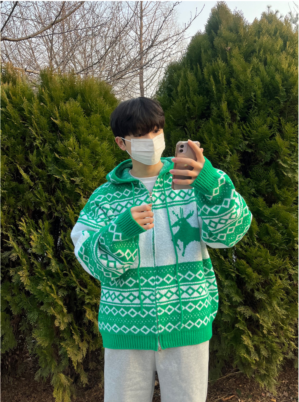 재킷 모델 착용 이미지-S26L20