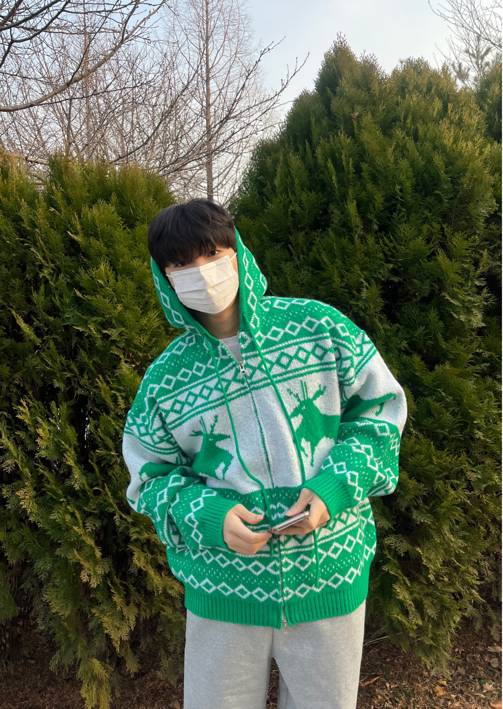 재킷 모델 착용 이미지-S26L23