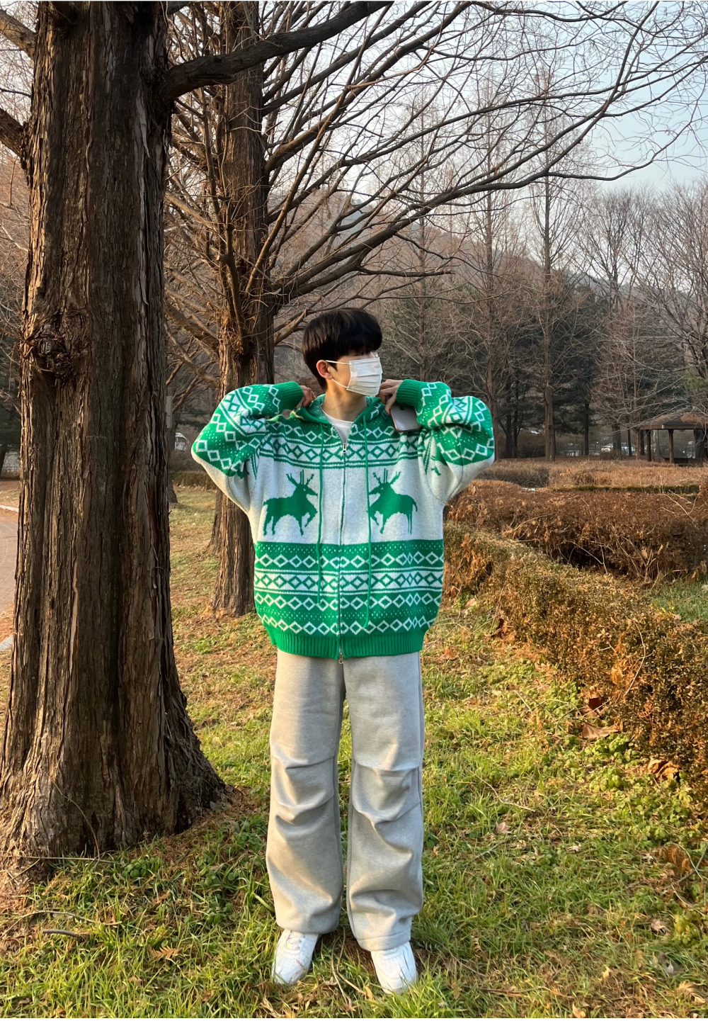 재킷 모델 착용 이미지-S41L7