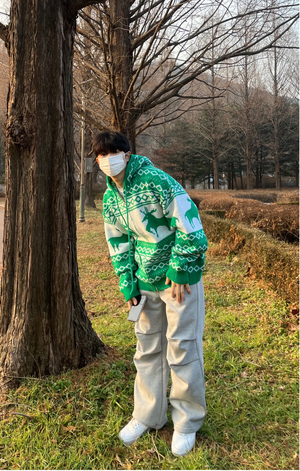 재킷 모델 착용 이미지-S74L1