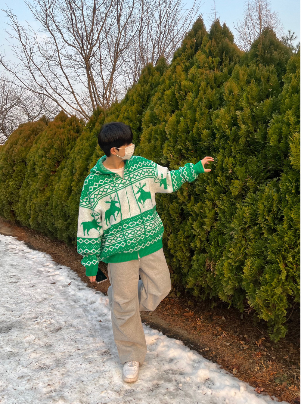 재킷 모델 착용 이미지-S35L70