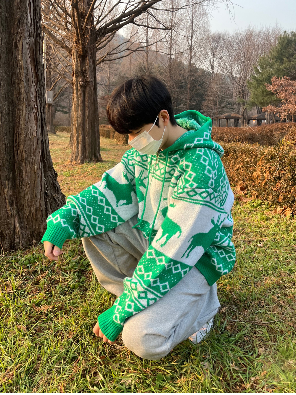 재킷 모델 착용 이미지-S26L24