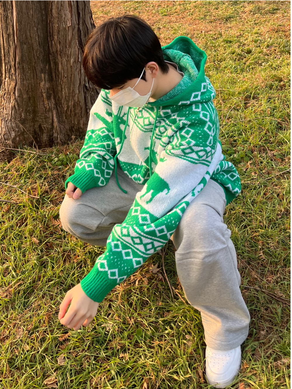 재킷 모델 착용 이미지-S39L75