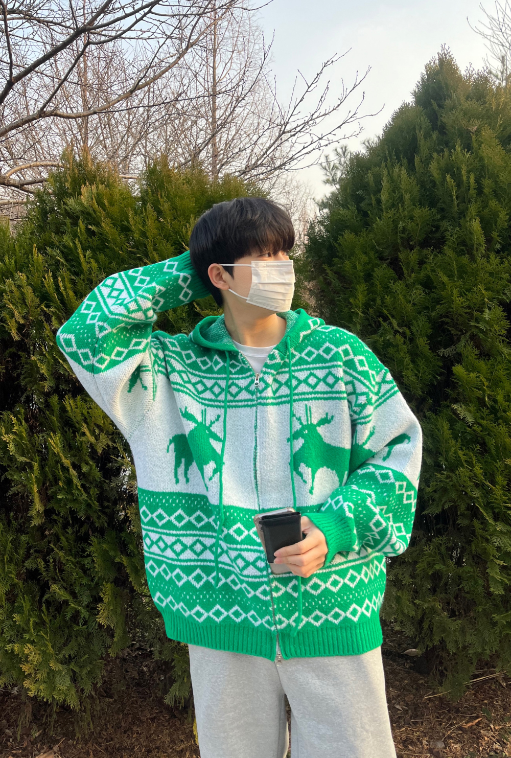 재킷 모델 착용 이미지-S26L16