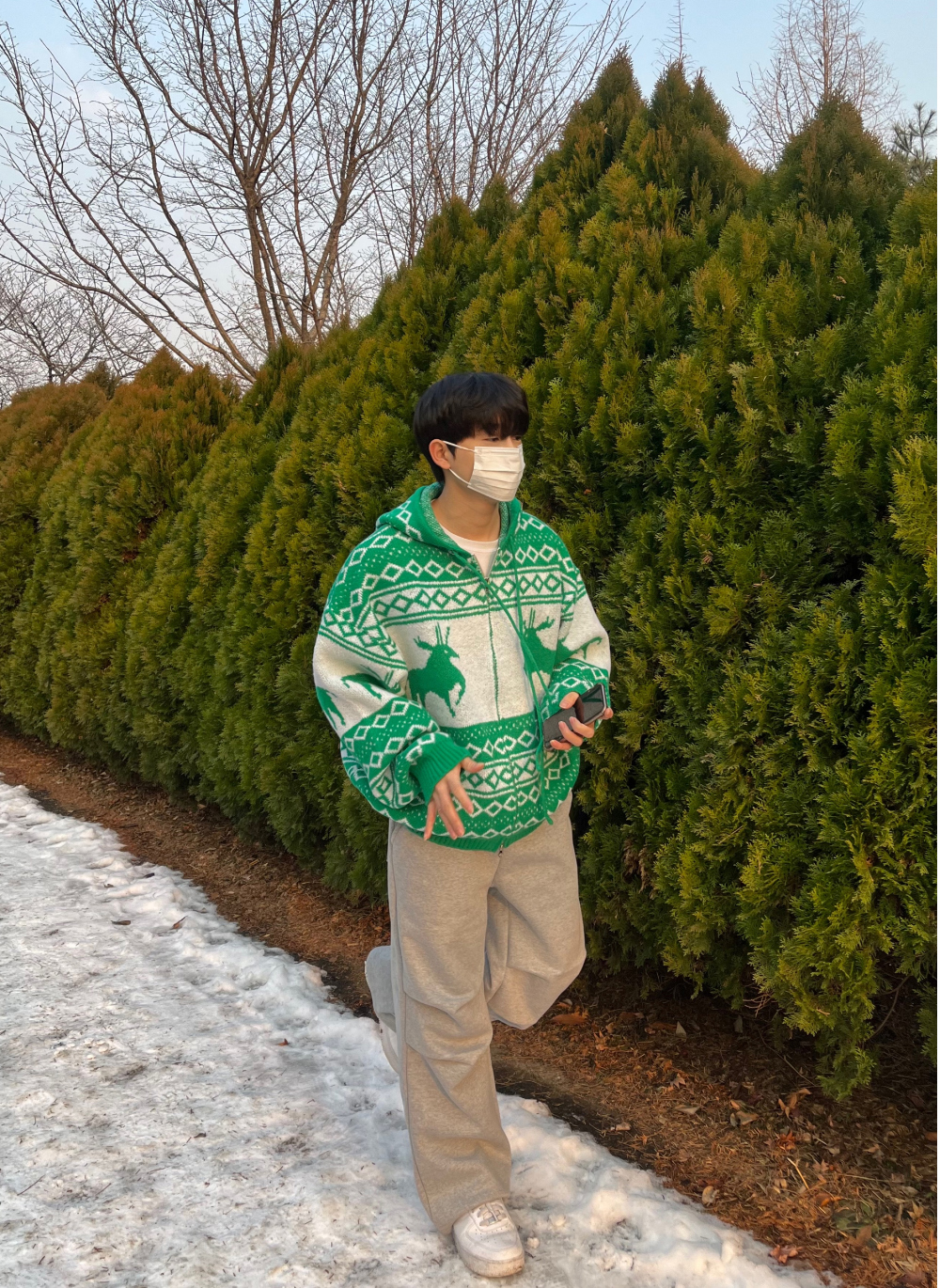 재킷 모델 착용 이미지-S35L73