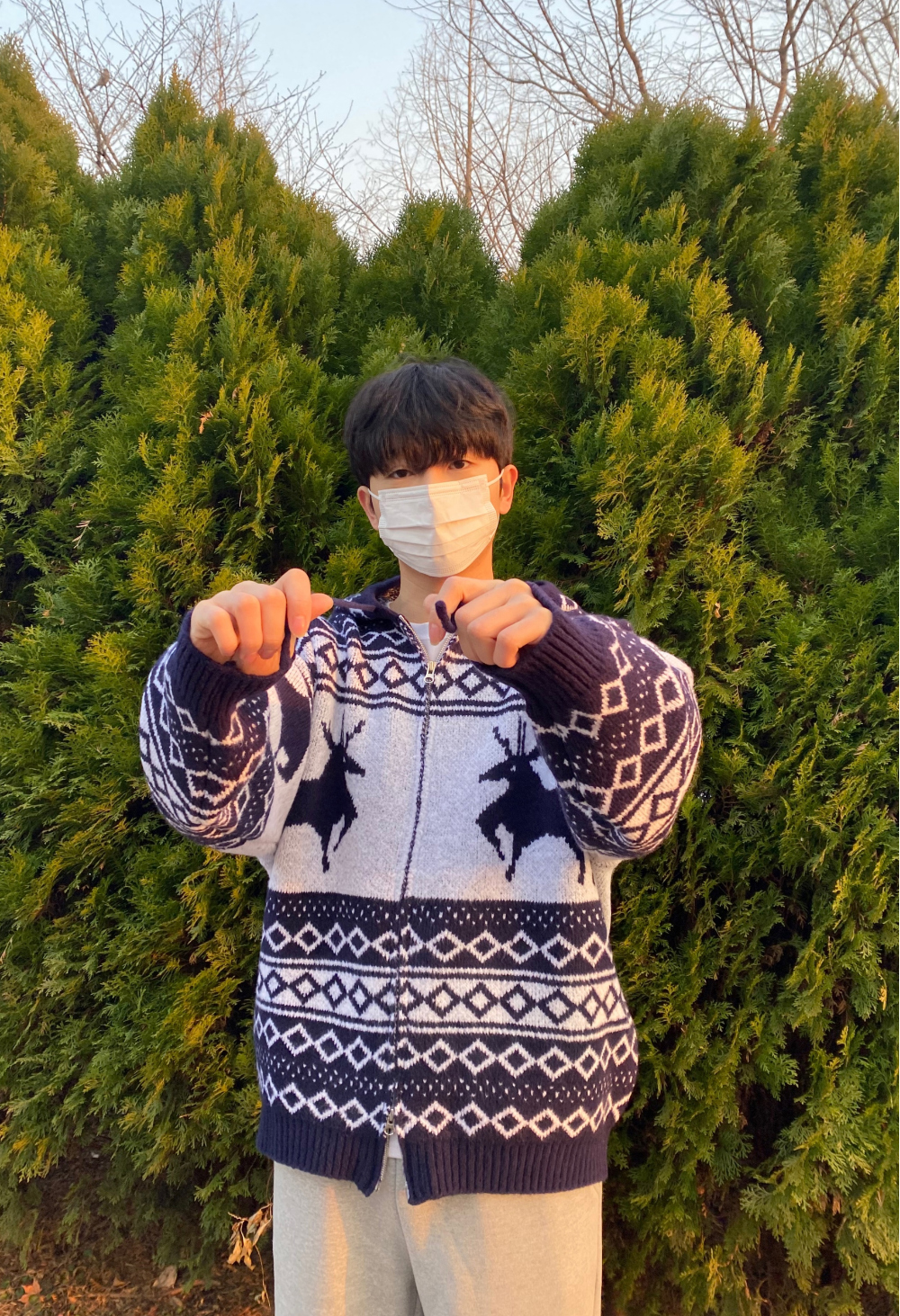 재킷 모델 착용 이미지-S44L13