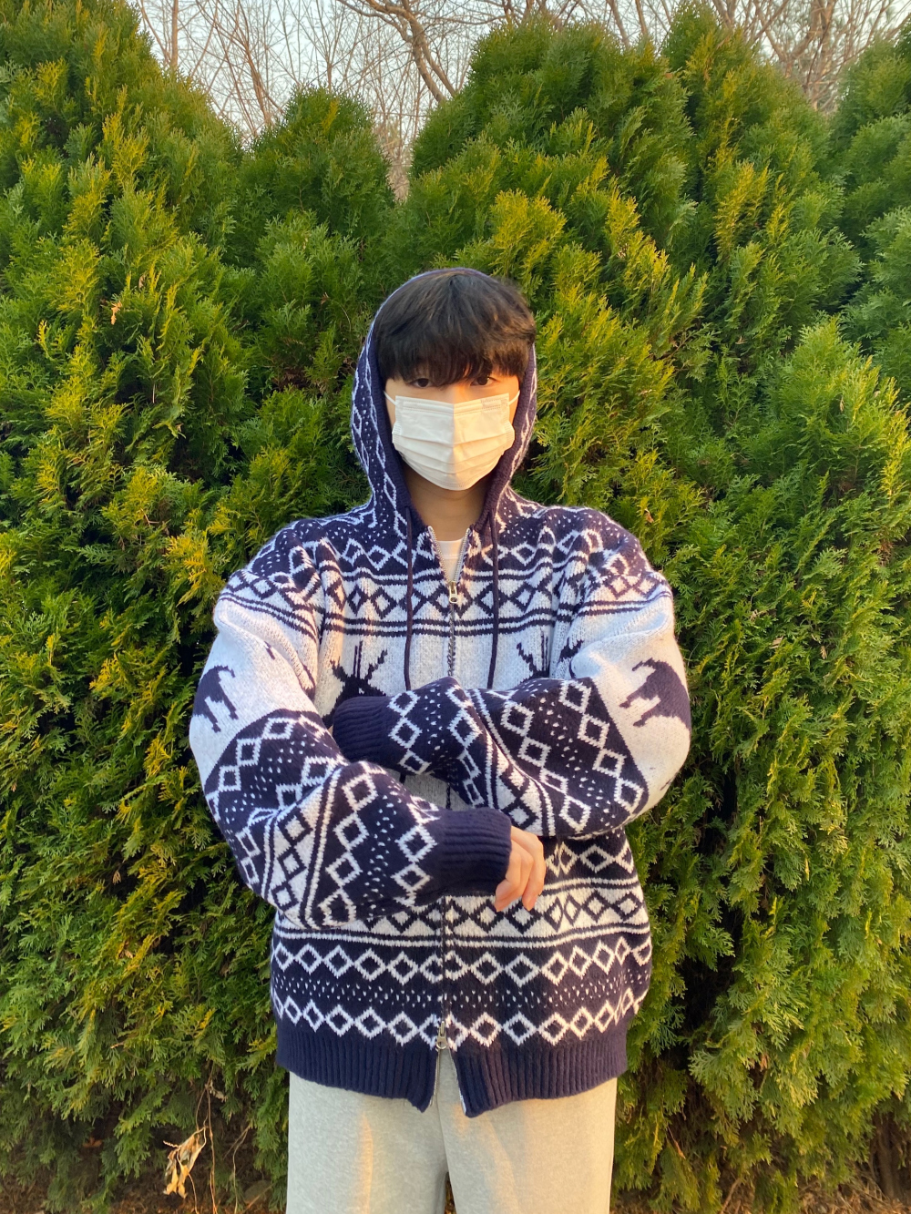 재킷 모델 착용 이미지-S78L1