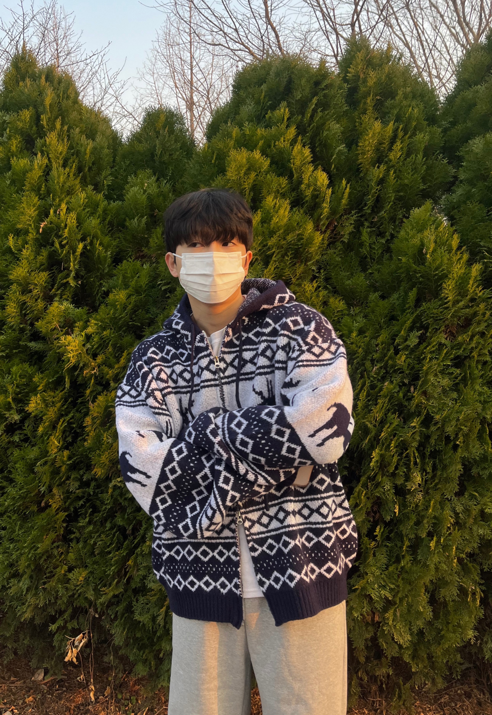 재킷 모델 착용 이미지-S39L74