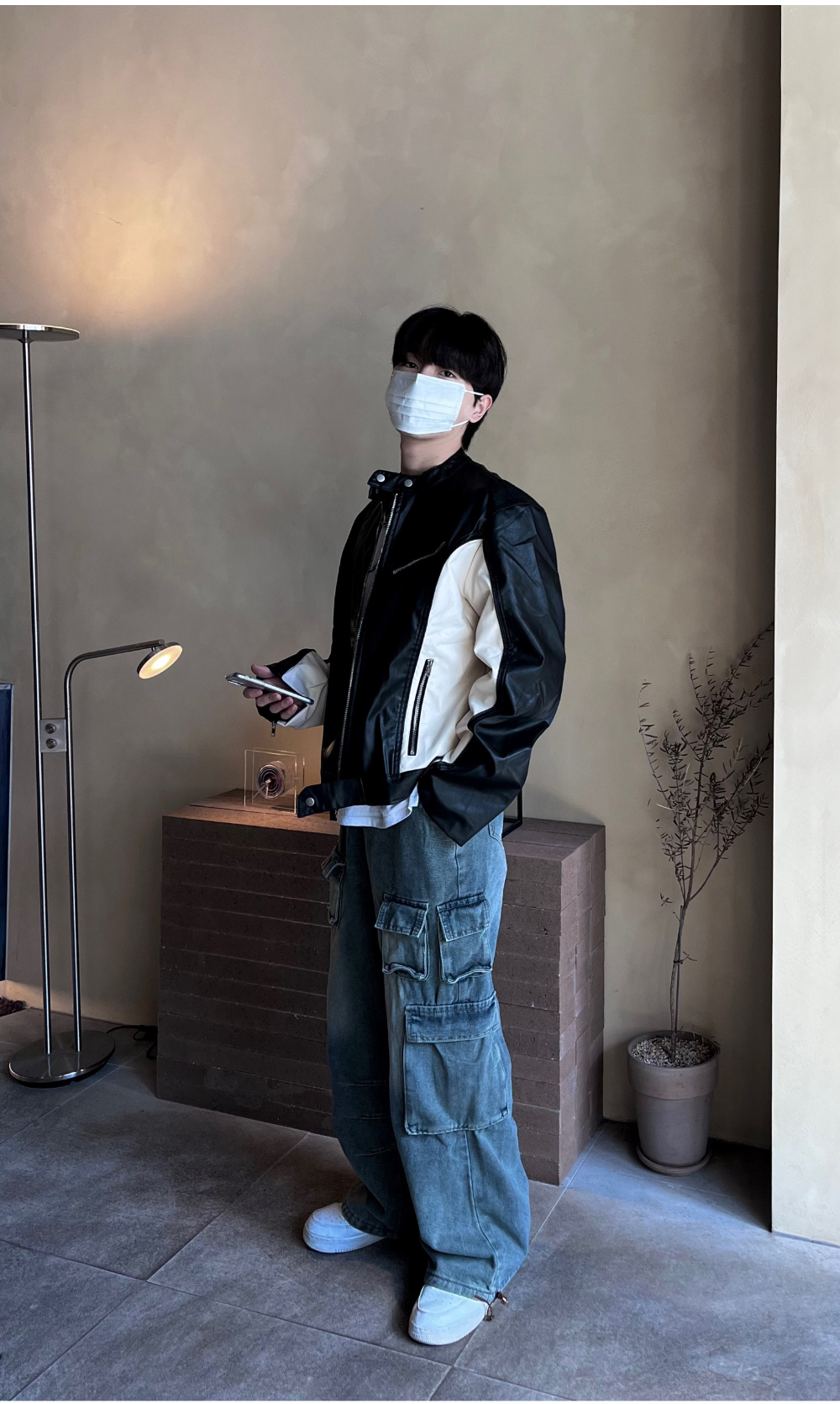 재킷 모델 착용 이미지-S26L28