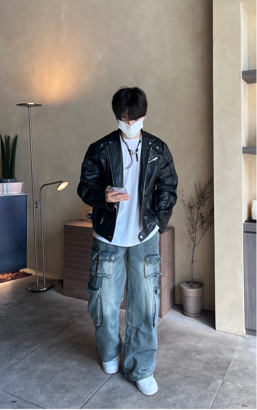 재킷 모델 착용 이미지-S26L19