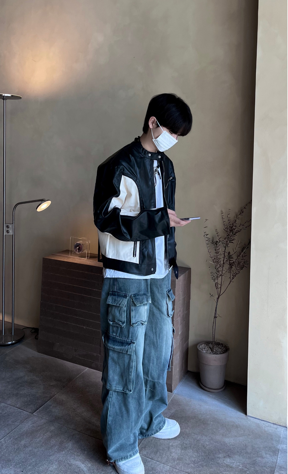 재킷 모델 착용 이미지-S35L70