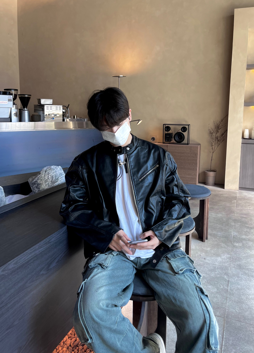 재킷 모델 착용 이미지-S26L29