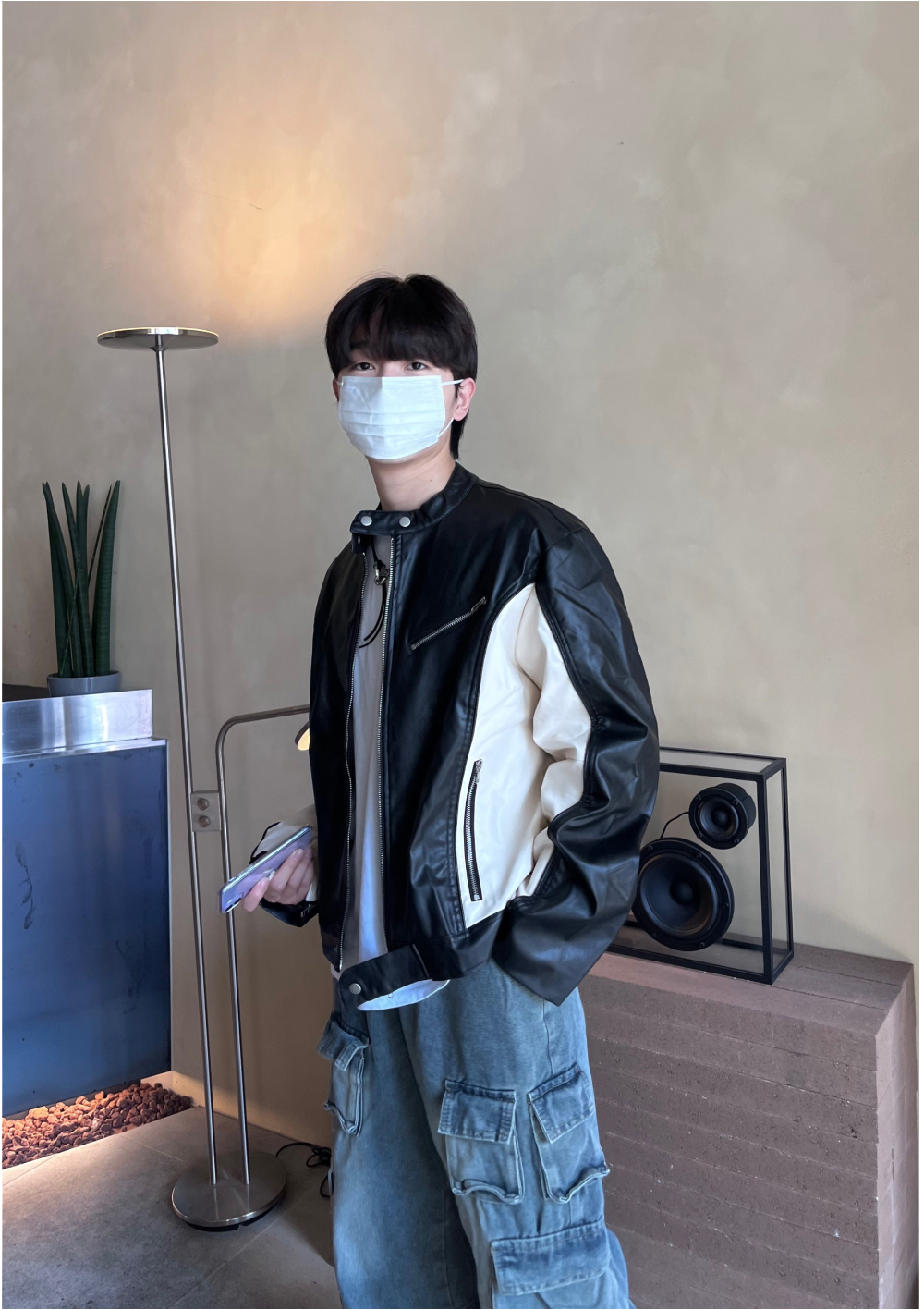 재킷 모델 착용 이미지-S39L75