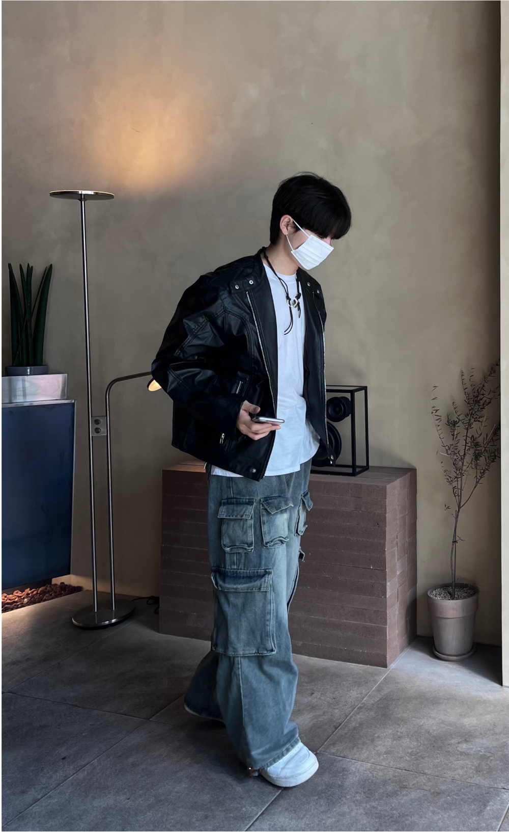 재킷 모델 착용 이미지-S26L16