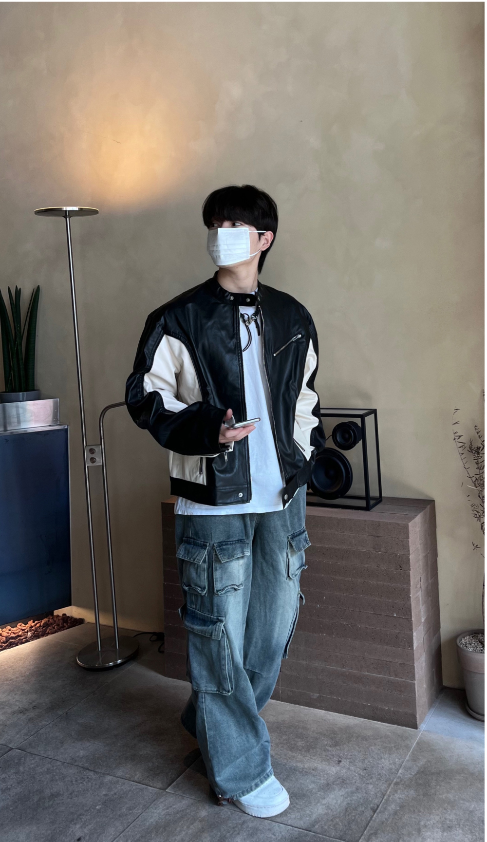 재킷 모델 착용 이미지-S47L76