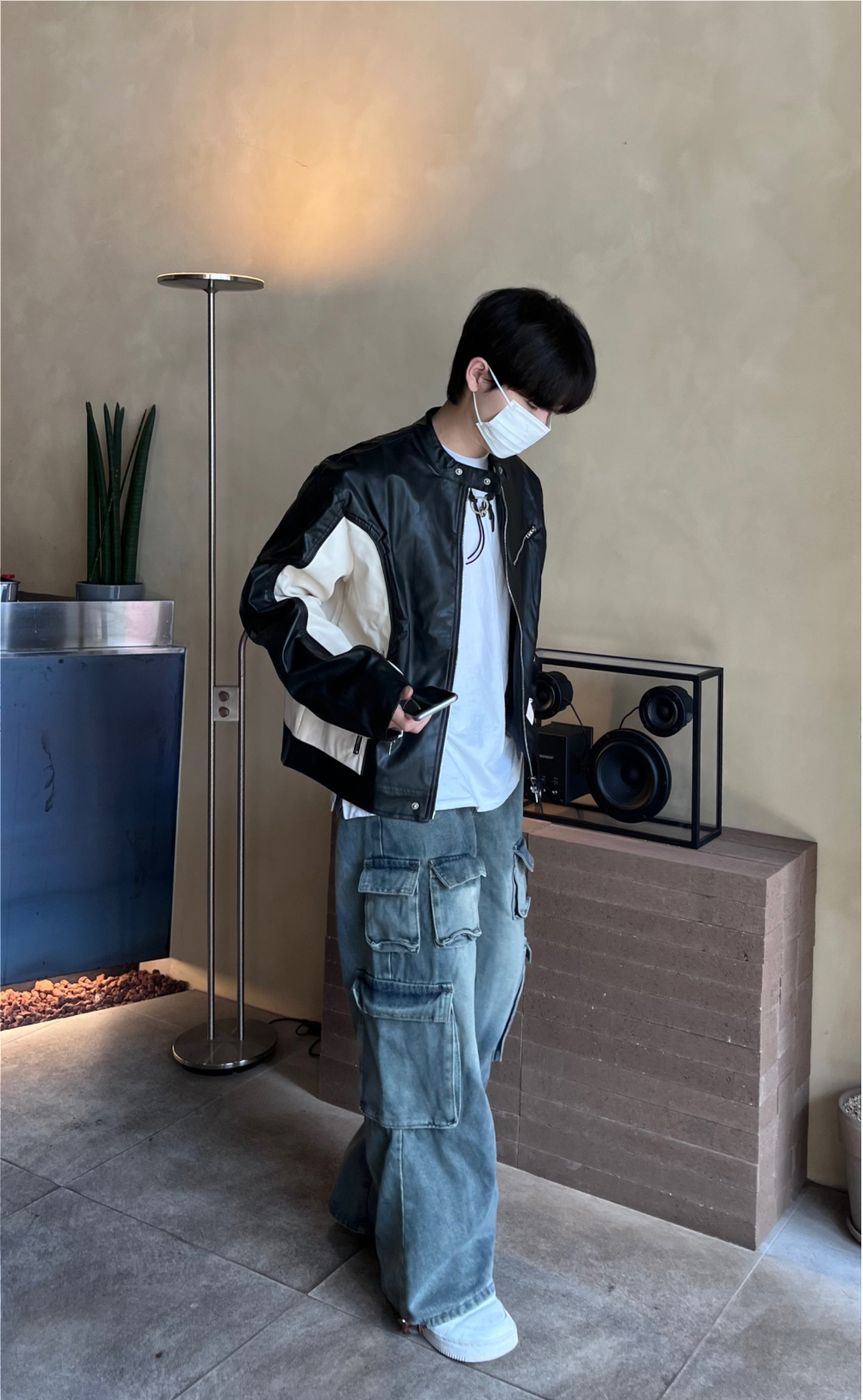 재킷 모델 착용 이미지-S26L30