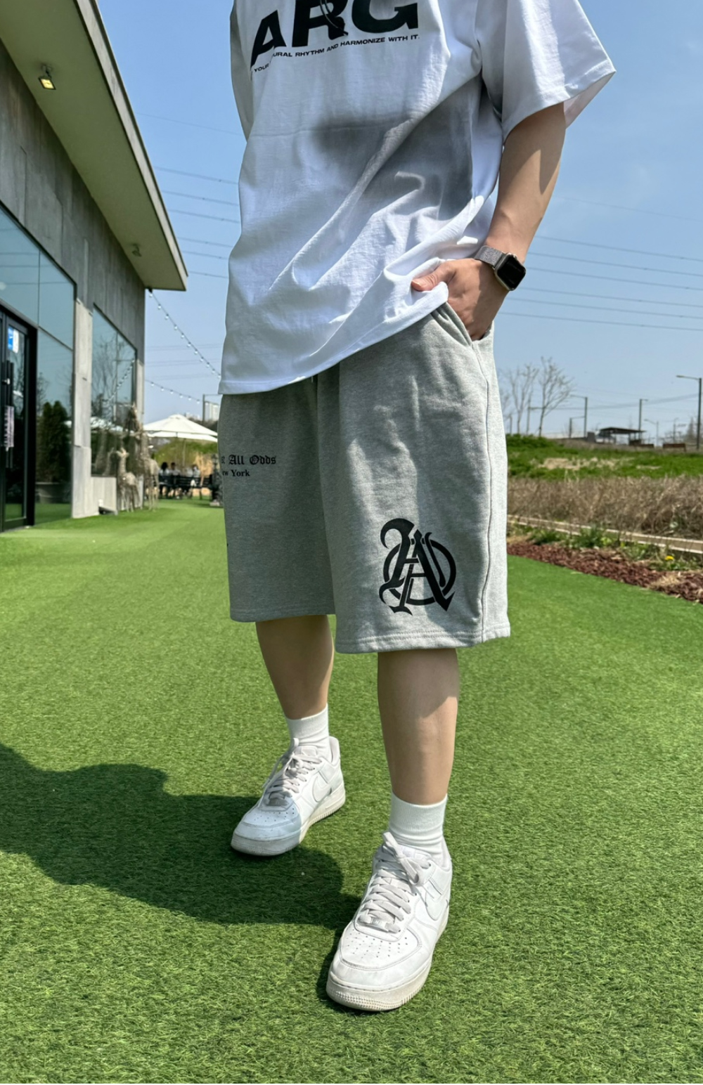 반바지 모델 착용 이미지-S41L12