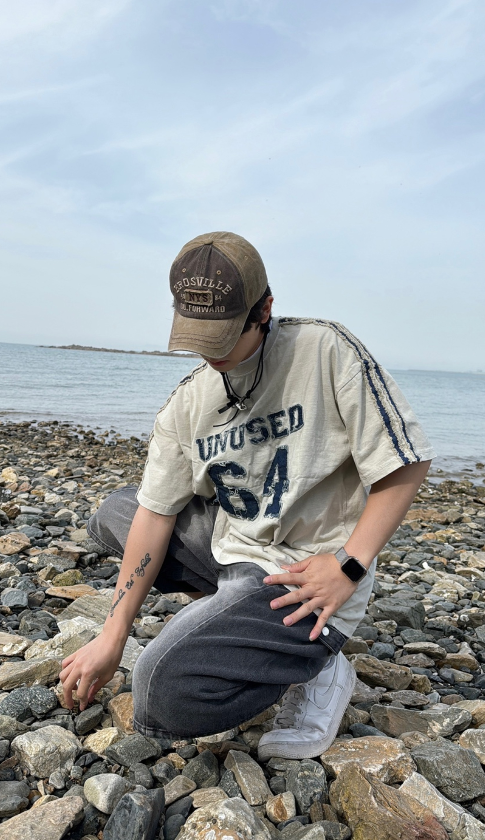 반바지 모델 착용 이미지-S51L75