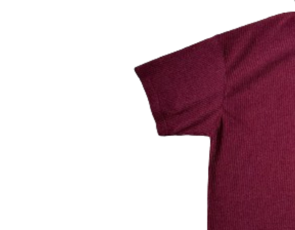 반팔 티셔츠 로즈 색상 이미지-S61L72