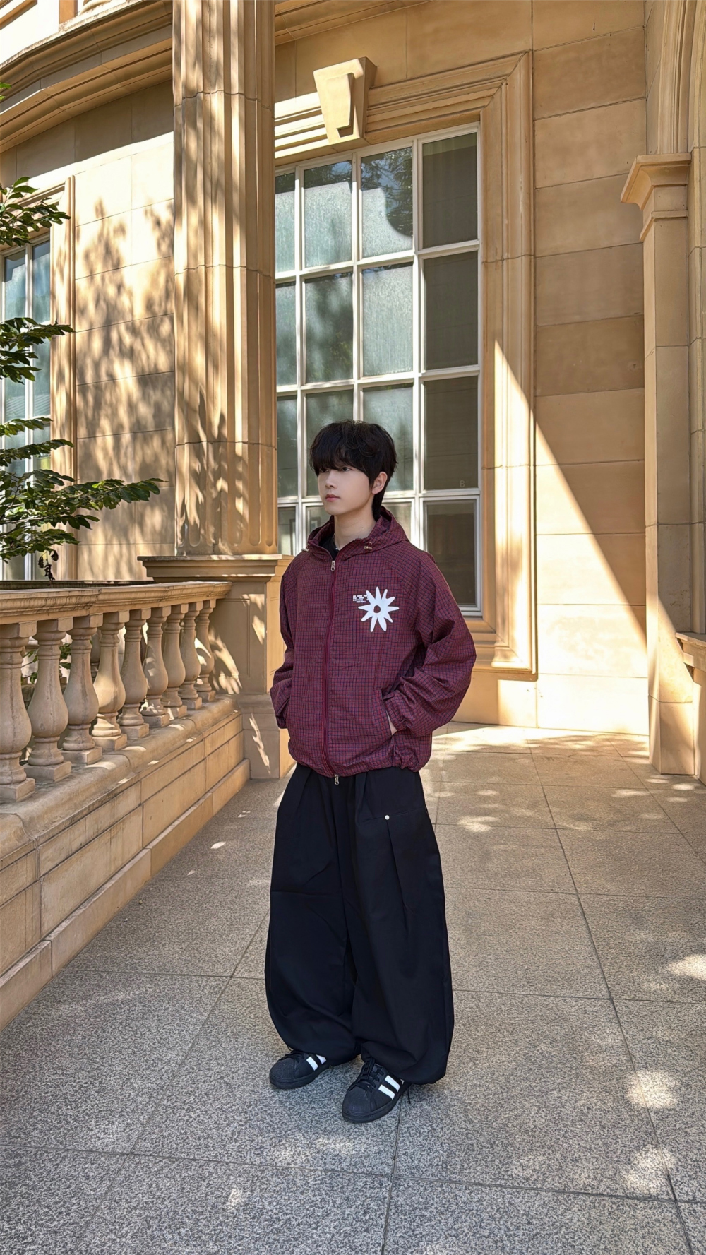 바지 모델 착용 이미지-S25L30