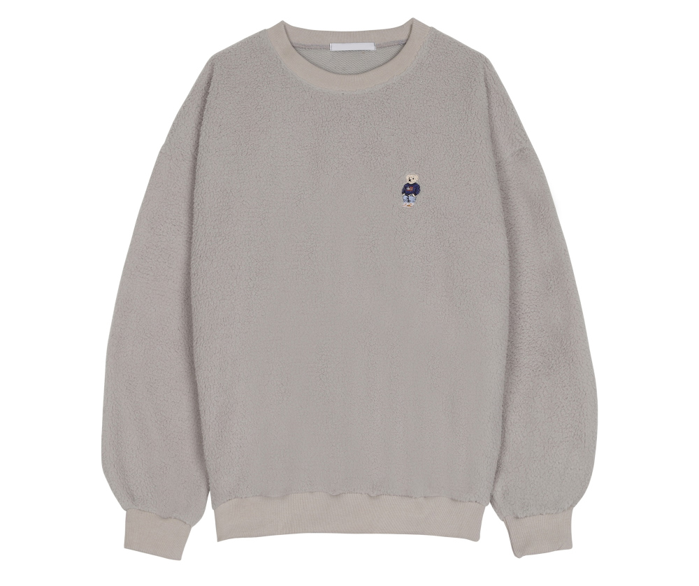 긴팔 티셔츠 그레이 색상 이미지-S37L2