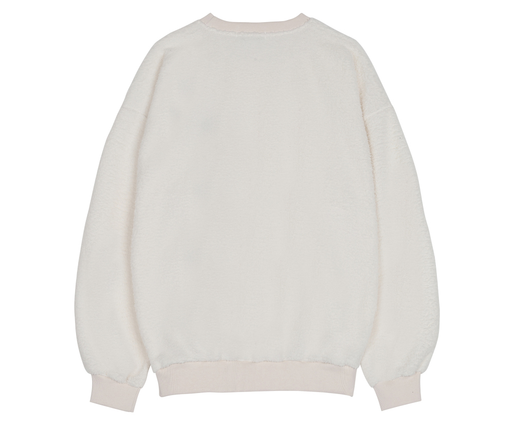 긴팔 티셔츠 화이트 색상 이미지-S37L7