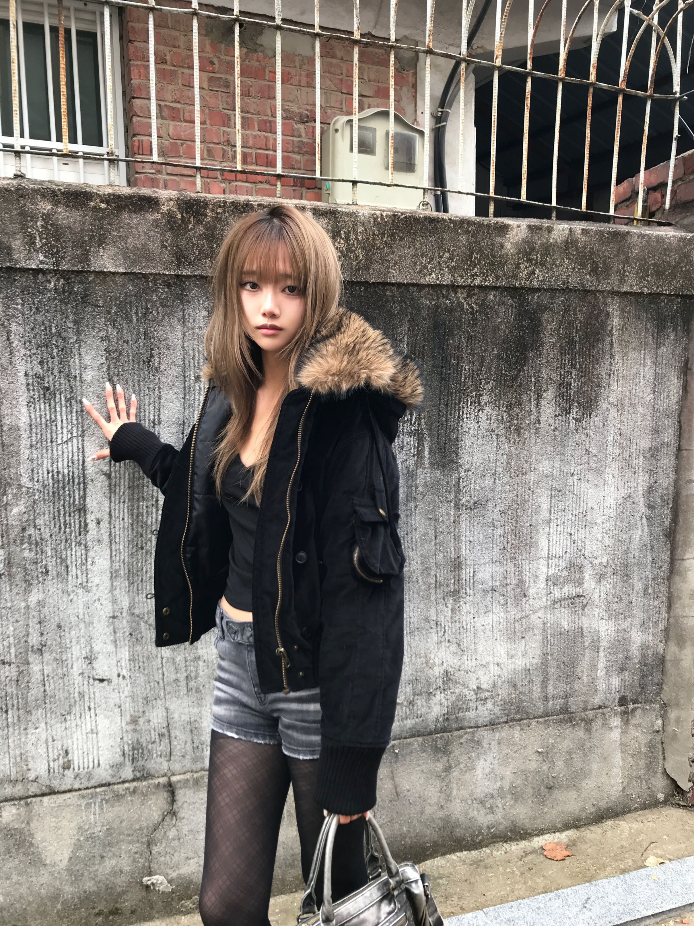 00s archive fur VELVET JKT grunge ギャル 短丈 00s archive fur VELVET JKT grunge ギャル 短丈