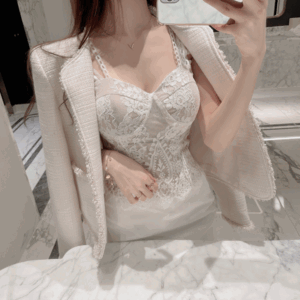 인기상품💕 봄 스팽글 트위드 자켓 / 2 color