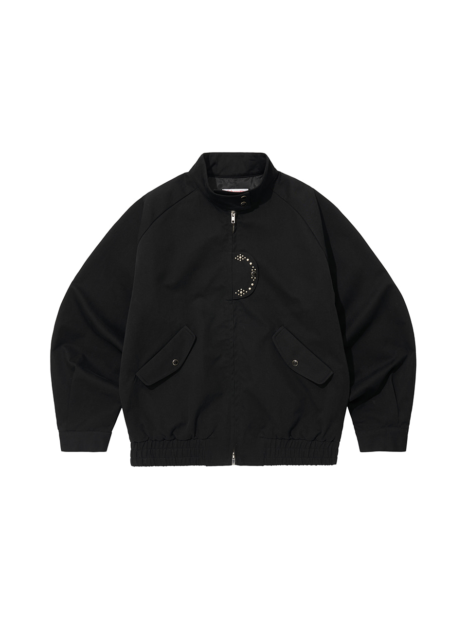 【OAFISH】Studded Two-Way Baracuta Jacket ジャケット MUSINSA | OAFISH Studded Two Way Baracuta Jacket, Black